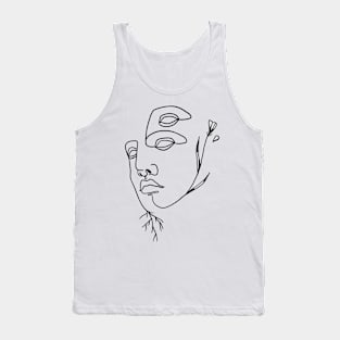 face Tank Top